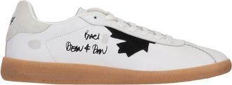 Dsquared2 White Graphic Sneakers