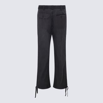 sacai Mens Trousers Black _co