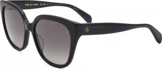 Rag & Bone Womens RNB1073 S 56 807 Sunglasses - Black - One Size