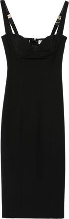 Elisabetta Franchi Sweetheart-neck Sleeveless Dress