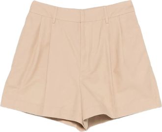 Fabiana Filippi pleated shorts - women - Cotton/Polyamide/Acetate/Silk/Polyamide - 38 - Neutrals
