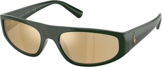 Polo Ralph Lauren PH4250U 58567P Mens Sunglasses Green Size 57