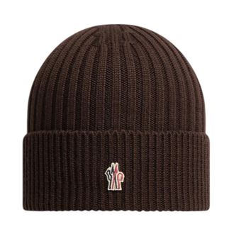 Moncler unisex, Accessoires, Bruin, Maat: ONE Size Wol