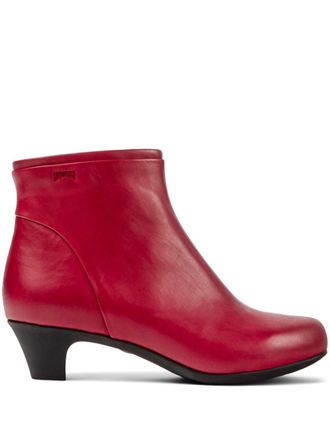 Camper Stivali a punta tonda - Rosso