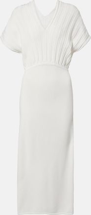 Max Mara Cr&ecirc;pe midi dress