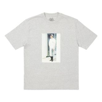 Palace American Psycho T-Shirt Grey Marl P24TS036