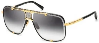 Dita Eyewear MACH-FIVE Grey Gradient Navigator Unisex Sunglasses DRX-2087-A-Z 64