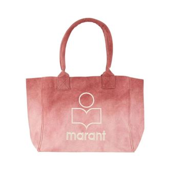 Isabel Marant Yenky Zipped Tote Bag - Dames - Tassen - Roze - Maat: ONE Size Katoen