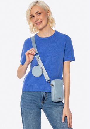 Wittchen Damesset Crossbodytassen in Blauw Eco-leer