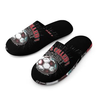 Generic Its Called Soccer Not Football Mens House Slippers Slip Indoor Slipper On Shoes Warm Outdoor