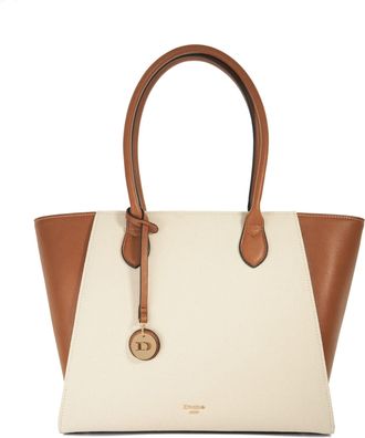 Dune London Womens Accessories Dasto - Plain Tote Bag - Natural Canvas - One Size