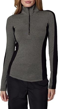 Alp N Rock Tanvi French Terry Half Zip Pullover in Heather Grey at Nordstrom, Size X-Small