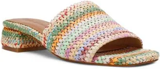 Steve Madden Montgomery Block Heel Sandal in Bright Multi at Nordstrom, Size 6.5