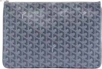 Goyard Pre-owned Clutches, female, Gray, Size: ONE SIZE Pre-owned The Senat Clutch