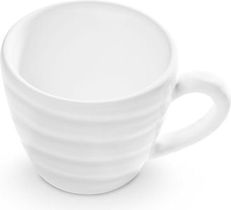 Gmundner Keramik Gmundner Keramik - Taza Espresso Blanca Flameada De Cer&aacute;mica Gmundner (0 06l)