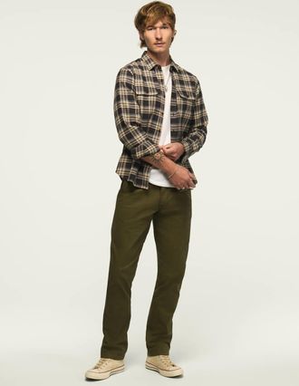 Lucky Brand Mens Straight Leg Chino