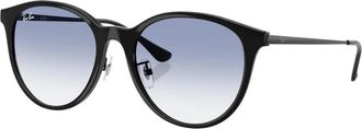 Ray-Ban Rb 4334D Zonnebril - unisex - Zonnebrillen - Zwart - 55 MM - Accessoires