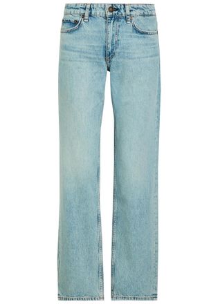 Rag & Bone Rag & Bone Harlow Straight-leg Jeans - Light Blue - 27 (W27 / UK8-10 / S)
