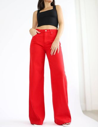 Pistola Denim Jadyn Low Slung Palazzo Jean In Samba