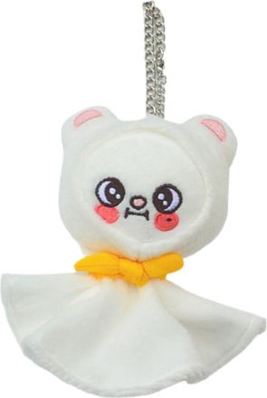 Generic Sk-zoo Plush Keychain STAY Keyring 10-12 cm stray-kids Sunny Doll skz Wolf Chan Jiniret Bbokari Leebit Key Chain Pendant (Jiniret)