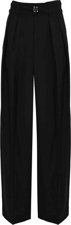 Sportmax Wide Spxbautta trousers in stretch wool