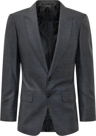 Tom Ford Kostuums, Heren, Blauw, M, SB Jas FL