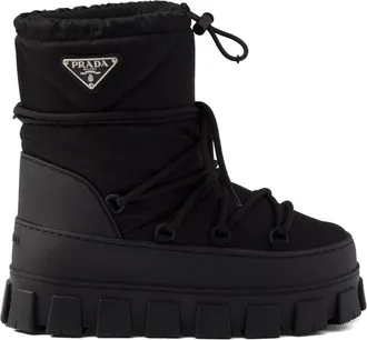 Prada Re-nylon Gabardine Apr&egrave;s-ski Boots
