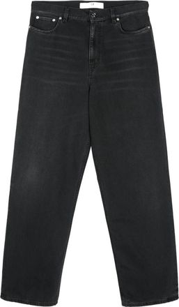S&eacute;fr Zwarte Wijde Gesneden Jeans - Heren - Regular Fit Jeans - Zwart - W34 - Katoen - Jeans