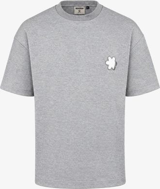 Genti Monogram Chrome T-shirt | Grijs