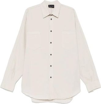 Andrea Ya'aqov Camicia in cotone - Toni neutri