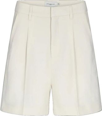 Copenhagen Muse Korte Broeken, Dames, Beige, L, Polyester, Tailor Jet Stream Shorts