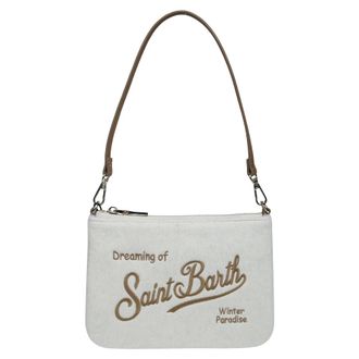 MC2 Saint Barth Pochette Mini Parisienne in feltro - - Bags - Donna - Bianco - ONE SIZE