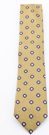 Ermenegildo Zegna Yellow Silk Tie