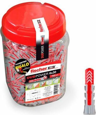 Fischer Cubo De 750 Uds.-taco Fischer Duopower 6x30
