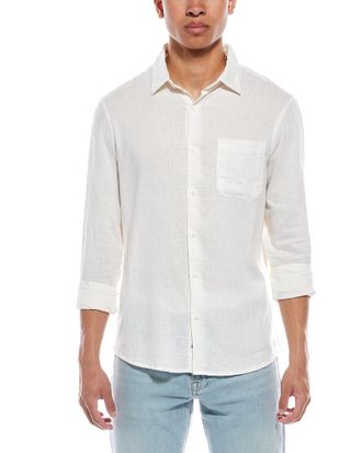 Mr. Swim Mr. Swim Linen-Blend Shirt