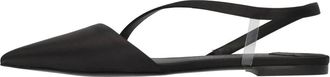 Stella McCartney Iconische DOrsay ballerinas - Dames - Ballerinas - Zwart - 38 EU - Leer - Schoenen