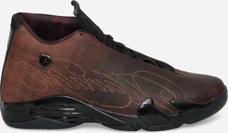 Nike Jordan Mowalola Air Jordan 14 Retro Sneakers Black / Burnt Red