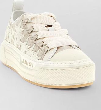 Amiri quad stars court low pull tab sneakers
