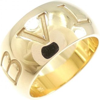 Bulgari Yellow Gold (18K) Band Ring (Pre-Owned)