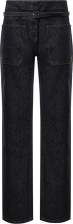 Courr&egrave;ges Straight Denim Pants - Dames - Regular Fit Jeans - Blauw - W27 - Denim - Jeans