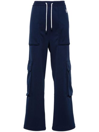 Loewe straight-leg cargo track pants - Blue