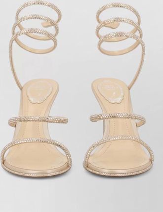 Rene Caovilla textile cleo sandals