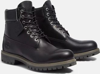 Timberland Mens Timberland Premium 6-Inch Waterproof Mens Black Boots - Size: 6.5