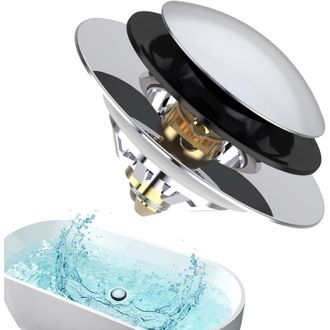 OEM Tap&oacute;n De Ba&ntilde;era Mejorado Con Recogedor De Pelo, Tap&oacute;n De Desag&uuml;e Emergente, Protecci&oacute;n Contra Obstrucciones Para Desag&uuml;es De Ba&ntilde;era, Reemplaza El Tap&oacute;