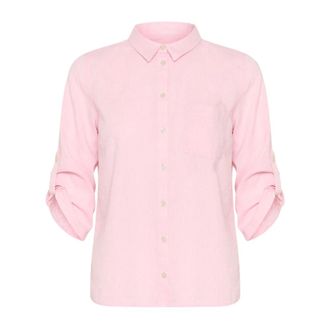 Part Two Camicia Blusa Rosa Nettare Chambrey - - Blouses & Shirts - Donna - Rosa - XS