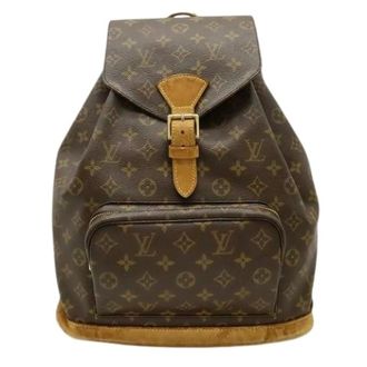 Louis Vuitton Pre-owned Backpacks, female, Brown, Size: ONE SIZE Pre-owned Canvas louis-vuitton-bags