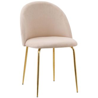 OEM Silla Fargo Gold Velvet Beige Velvet