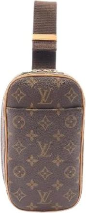 Louis Vuitton Pre-owned Pochette Gange Monogram Borsa a Tracolla Marsupio - - Pre-owned - Uomo - Marrone - ONE SIZE