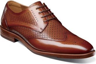 Stacy Adams Asher Wingtip Derby in Cognac at Nordstrom Rack, Size 10.5