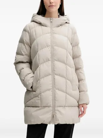 Geox zip-fastening padded coat - Neutrals